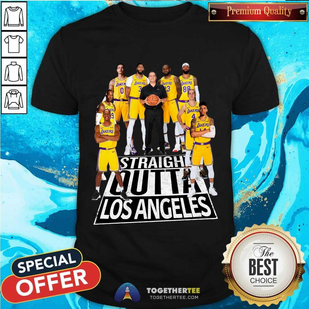 Premium Straight Out Los Angeles Lakers Shirt