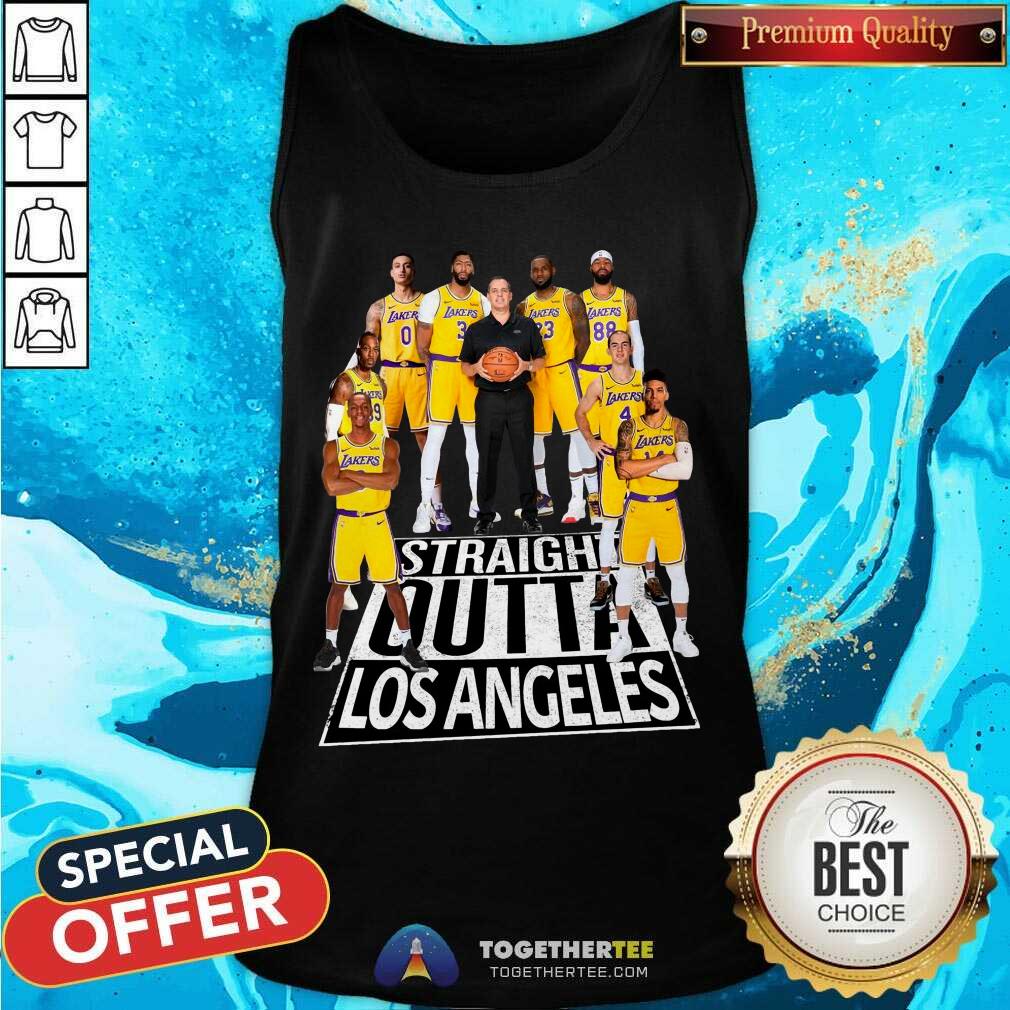 Premium Straight Out Los Angeles Lakers Shirt - Image 3