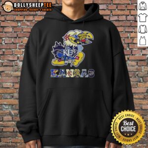 Alternative view of Hot Kansas Sport Teams The Logo Incorporates Schools In The State T-Shirt