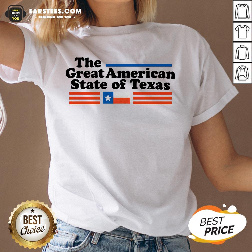 Hot The Great American State Of Texas Shirt - Image 3