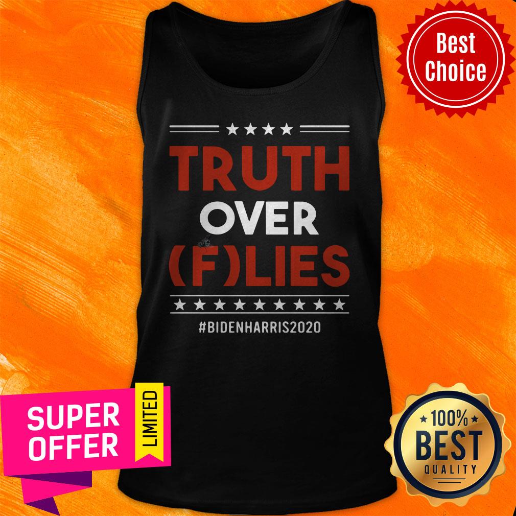 Awesome Truth Over Flies Biden Harris 2020 Star Shirt - Image 3