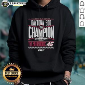 Alternative view of Awesome Tyler Reddick 45 Checkered Flag Sports 2026 Daytona 500 Champion T-Shirt