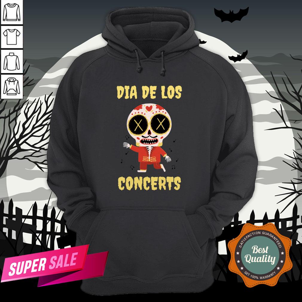 Dia De Los Concerts Day Of The Dead Sugar Skull Shirt - Image 5