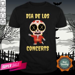 Dia De Los Concerts Day Of The Dead Sugar Skull Shirt
