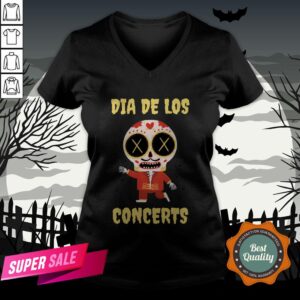 Alternative view of Dia De Los Concerts Day Of The Dead Sugar Skull Shirt