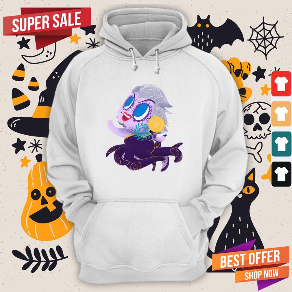 Sea Witch Muerta Sugar Skull Day Of The Dead Dia De Muertos Shirt - Image 5