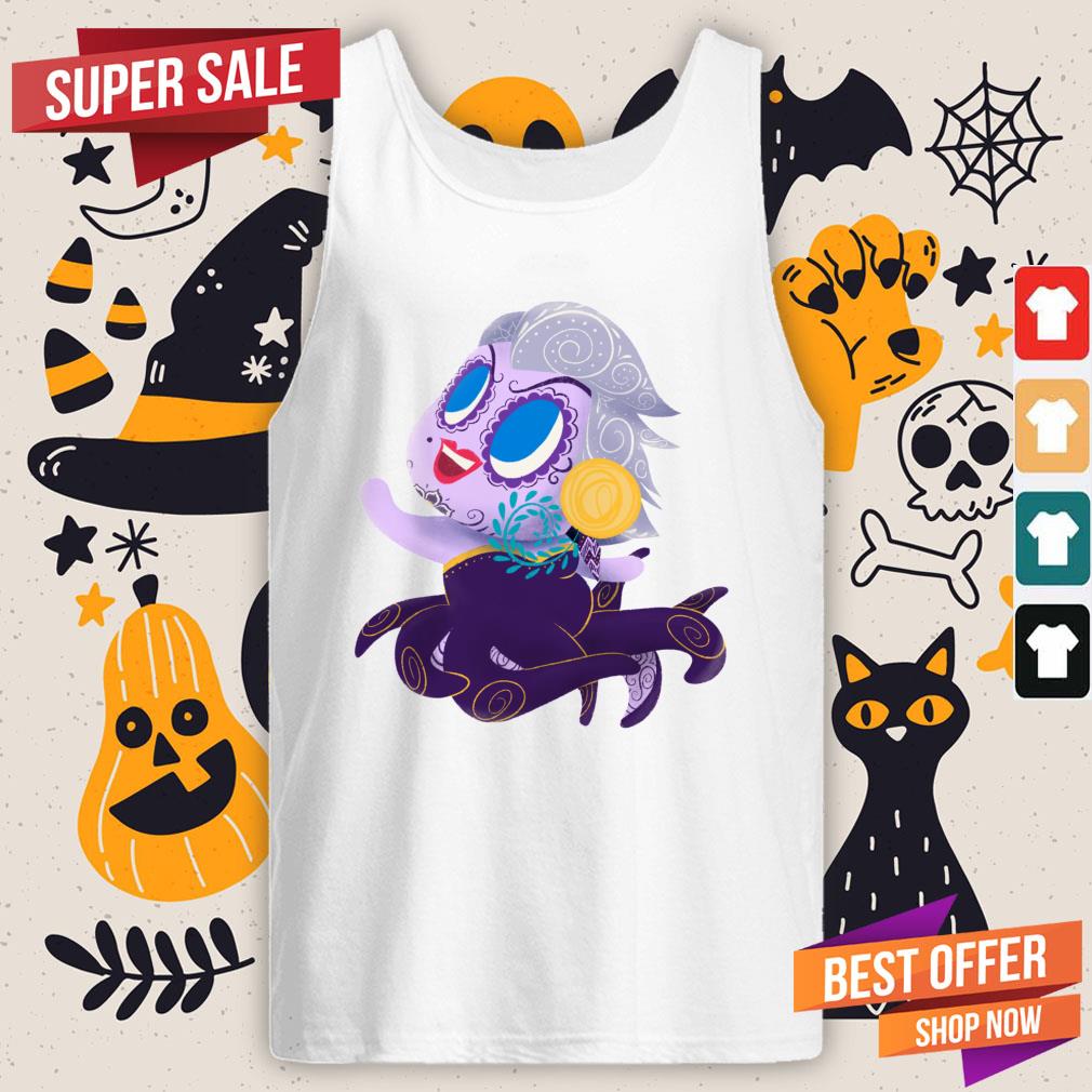 Sea Witch Muerta Sugar Skull Day Of The Dead Dia De Muertos Shirt - Image 3
