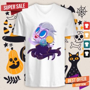 Alternative view of Sea Witch Muerta Sugar Skull Day Of The Dead Dia De Muertos Shirt