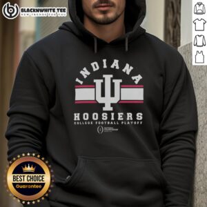 Alternative view of Official College Football Playoff Indiana Hoosiers 2026 National Championship Logo Shirt