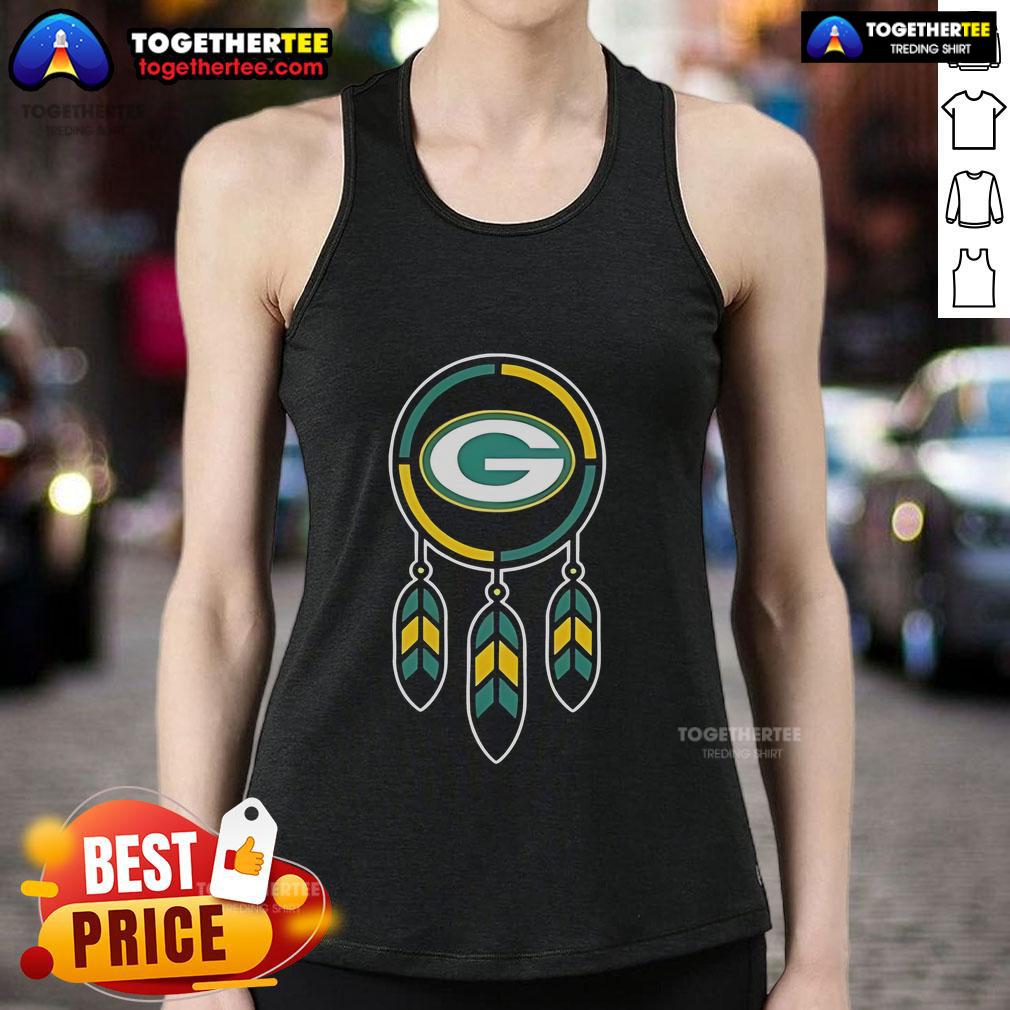 Top 2025 Native American X Green Bay Packers Football T-Shirt - Image 4