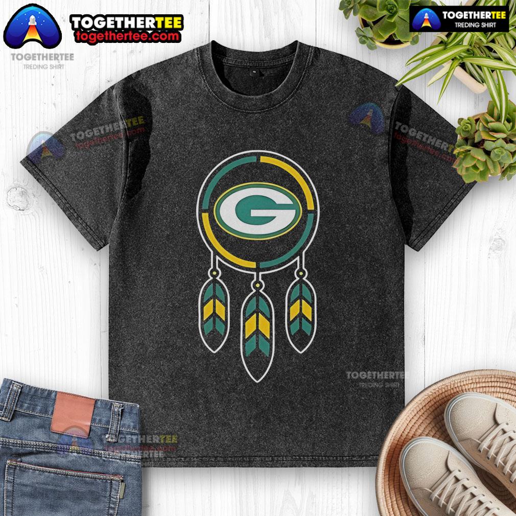 Top 2025 Native American X Green Bay Packers Football T-Shirt - Image 6