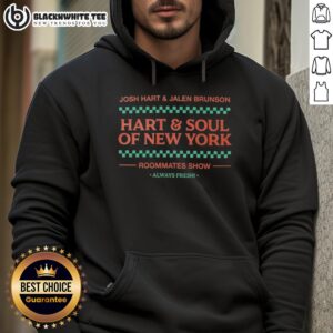 Alternative view of Top Josh Hart And Jalen Brunson Hart And Soul Of New York Roommates Show Always Fresh Shirt
