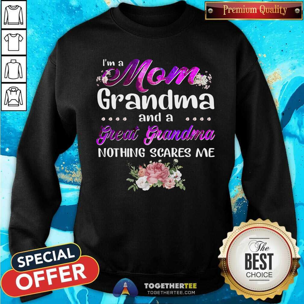 I Am A Mom Grandma And A Great Grandma Shirt - Image 2