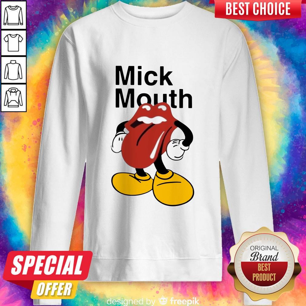 Official Vintage Mick Mouth Shirt - Image 5