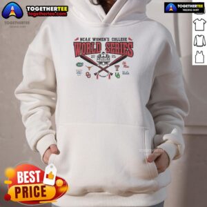 Alternative view of Official NCAA Women's College World Series WCWS 8 Team Logo 2025 T-Shirt