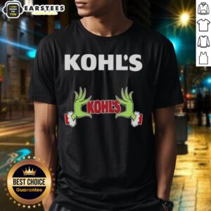 Premium Kohls X Grinch Hands Merry Christmas T-Shirt