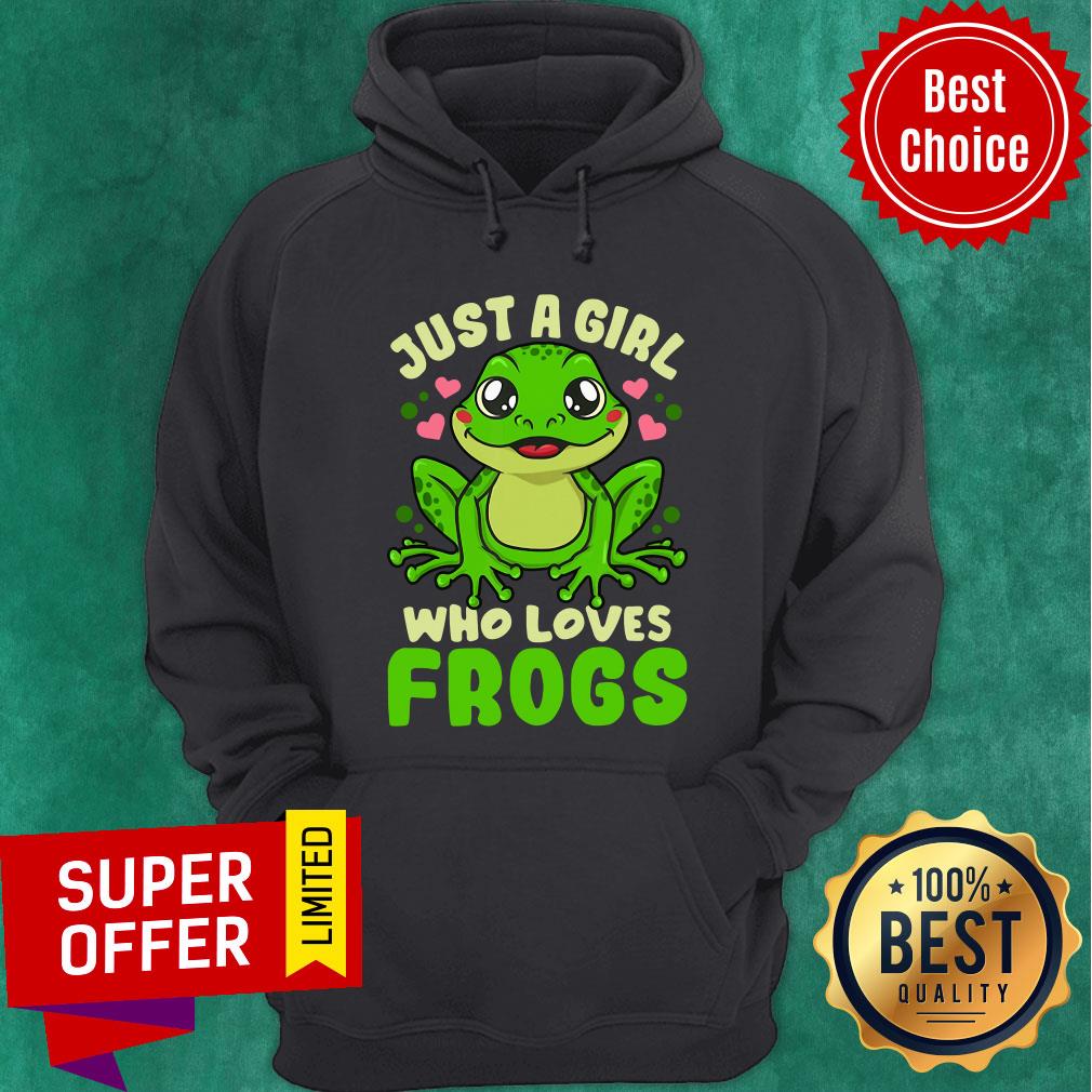 Official Frog Just A Girl Who Loves Shirt - Image 5