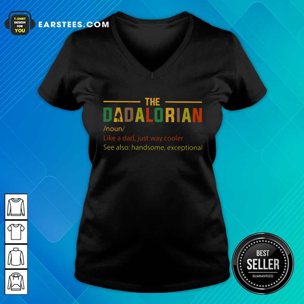 The Dadalorian Noun Vintage Shirt - Image 5