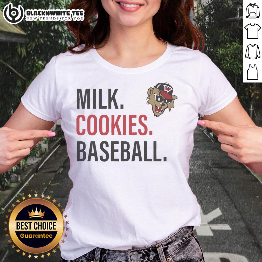 Good Milk Cookies Baseball Washington Wild Things T-Shirt - Image 3