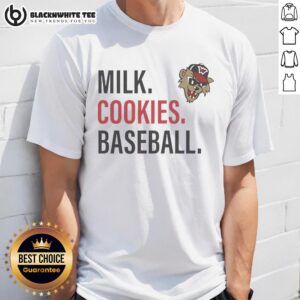 Good Milk Cookies Baseball Washington Wild Things T-Shirt