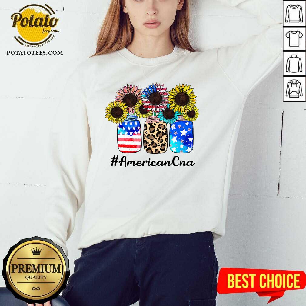 Flower American CNA 4th Of July Shirt - Image 4