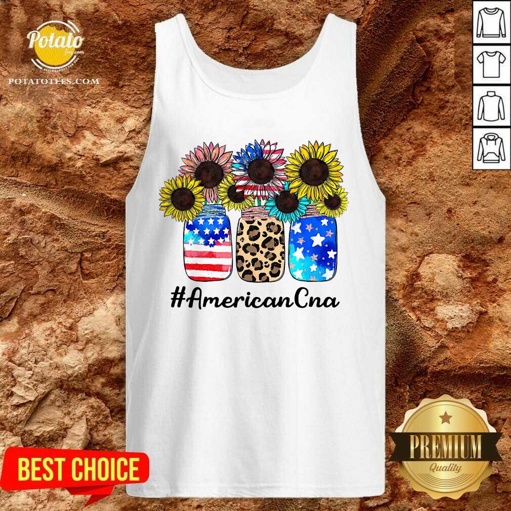 Flower American CNA 4th Of July Shirt - Image 3