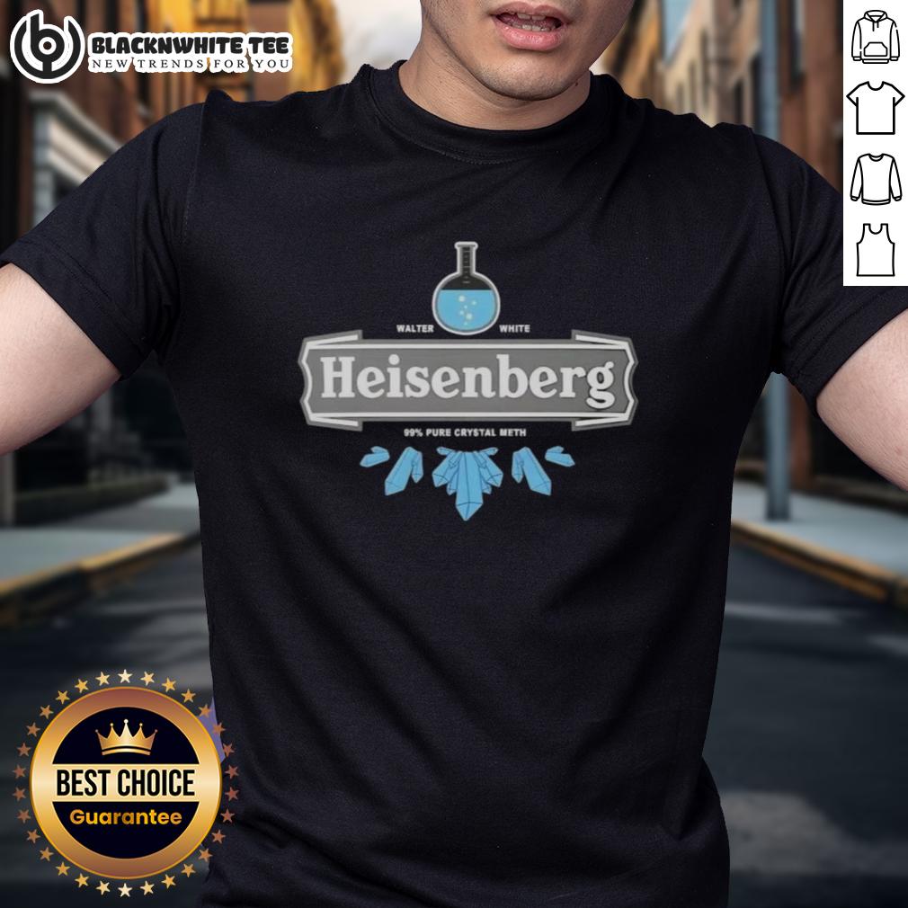 Awesome Walter White Heisenberg Chemistry 99% Pure Crystal Meth T-Shirt