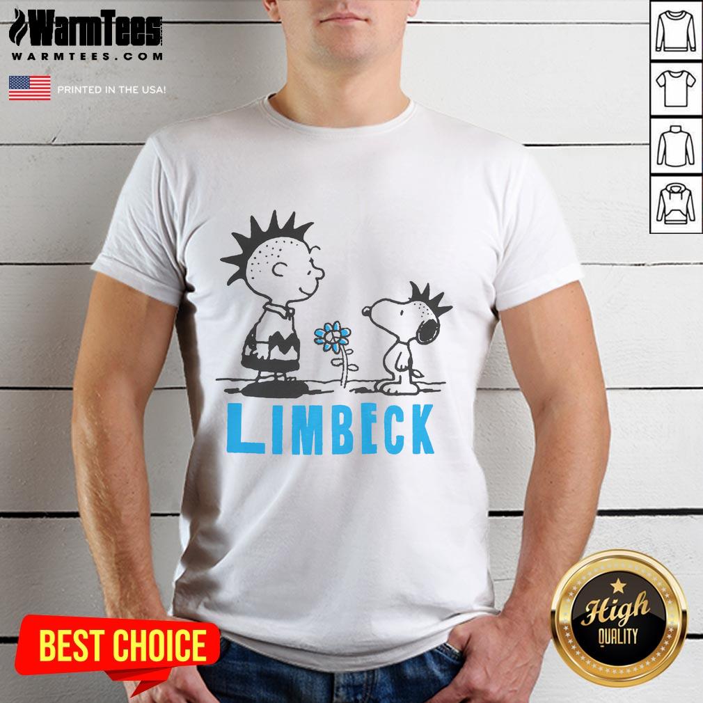 Cute Peanuts Snoopy Punx Limpeck T-Shirt
