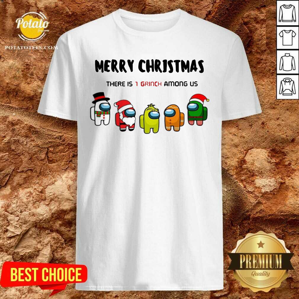Funny Among Us Character Merry Christmas 2020 Christmas T-Shirt