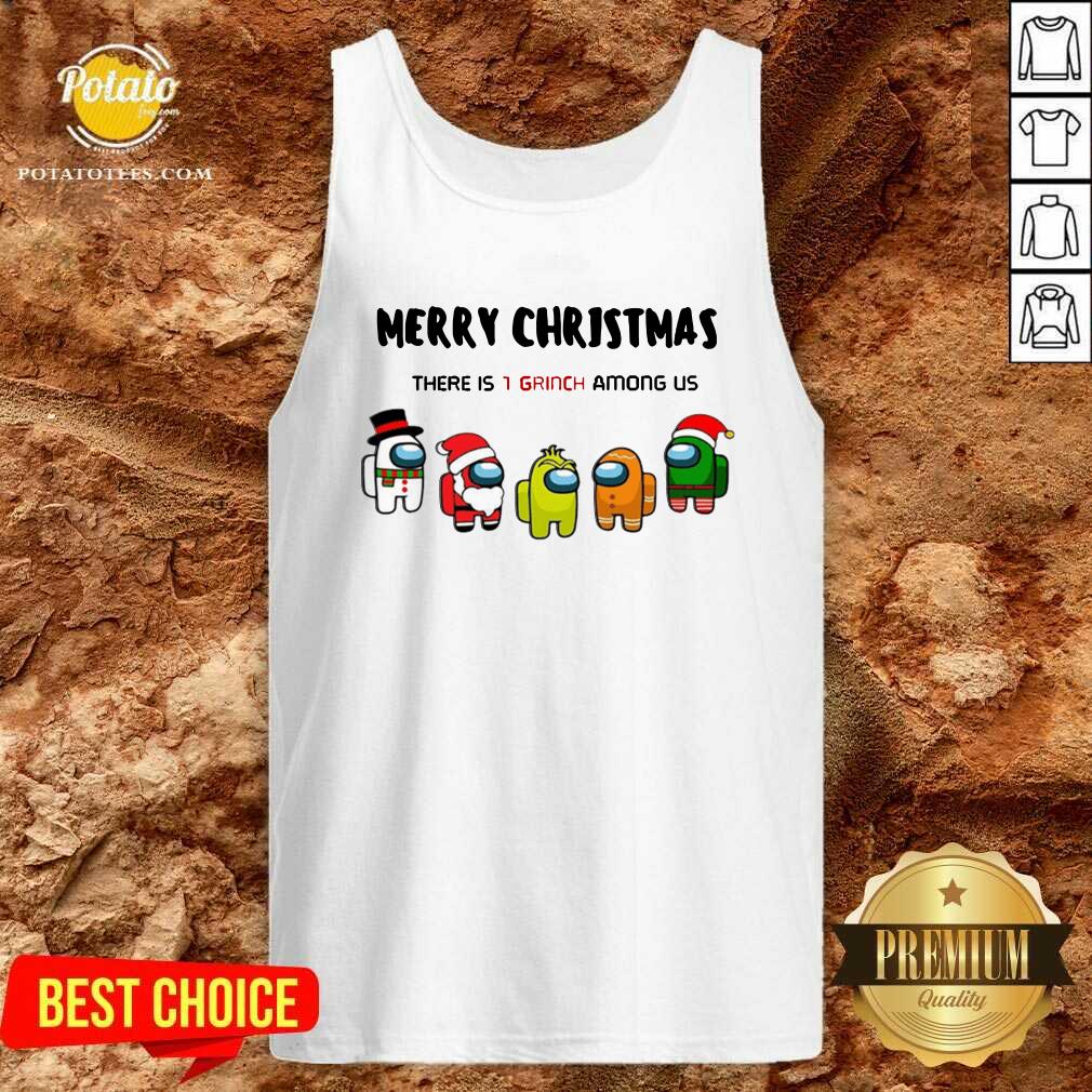 Funny Among Us Character Merry Christmas 2020 Christmas T-Shirt - Image 3