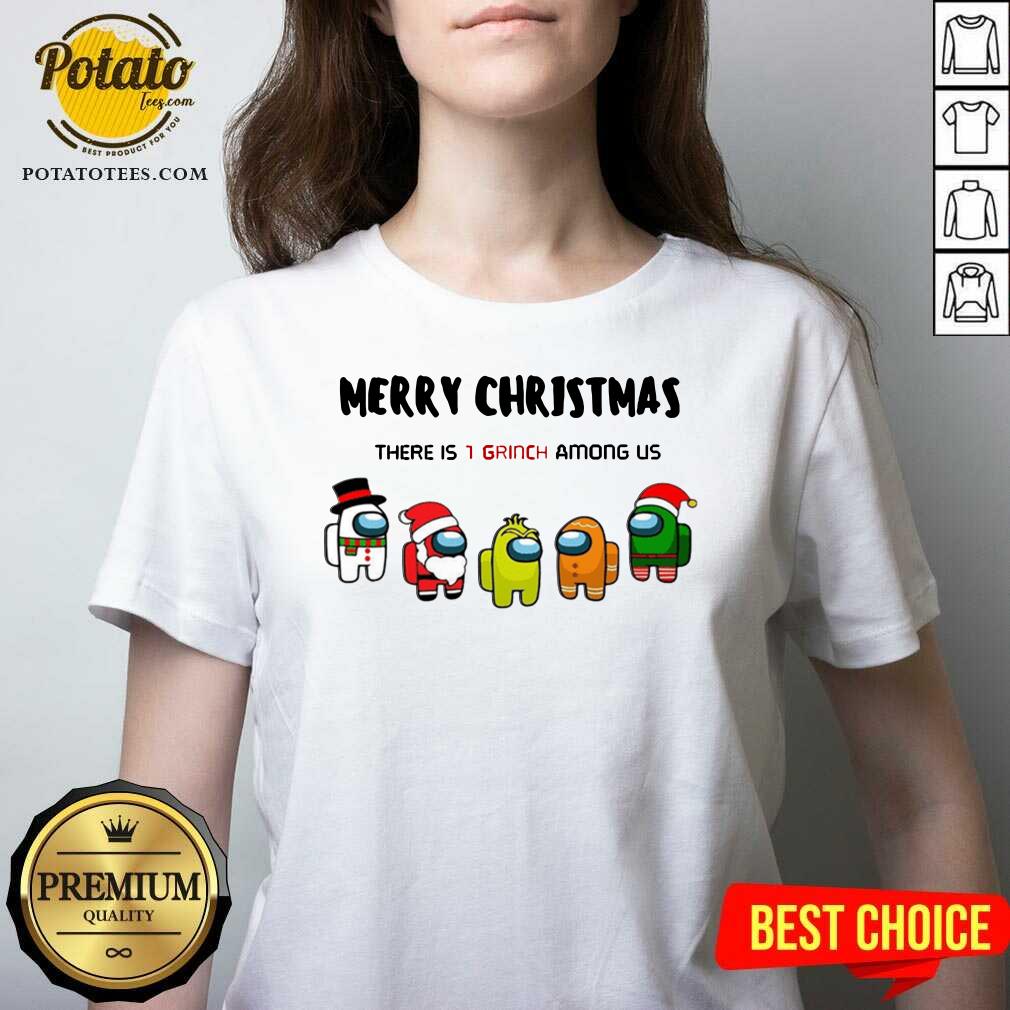 Funny Among Us Character Merry Christmas 2020 Christmas T-Shirt - Image 2