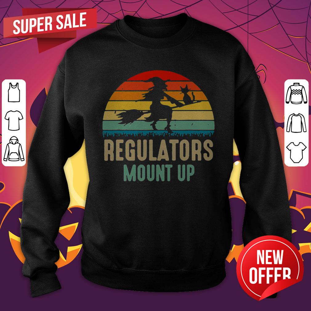 Regulators Mount Up Witches Halloween Costume Gift For Girl Shirt - Image 2