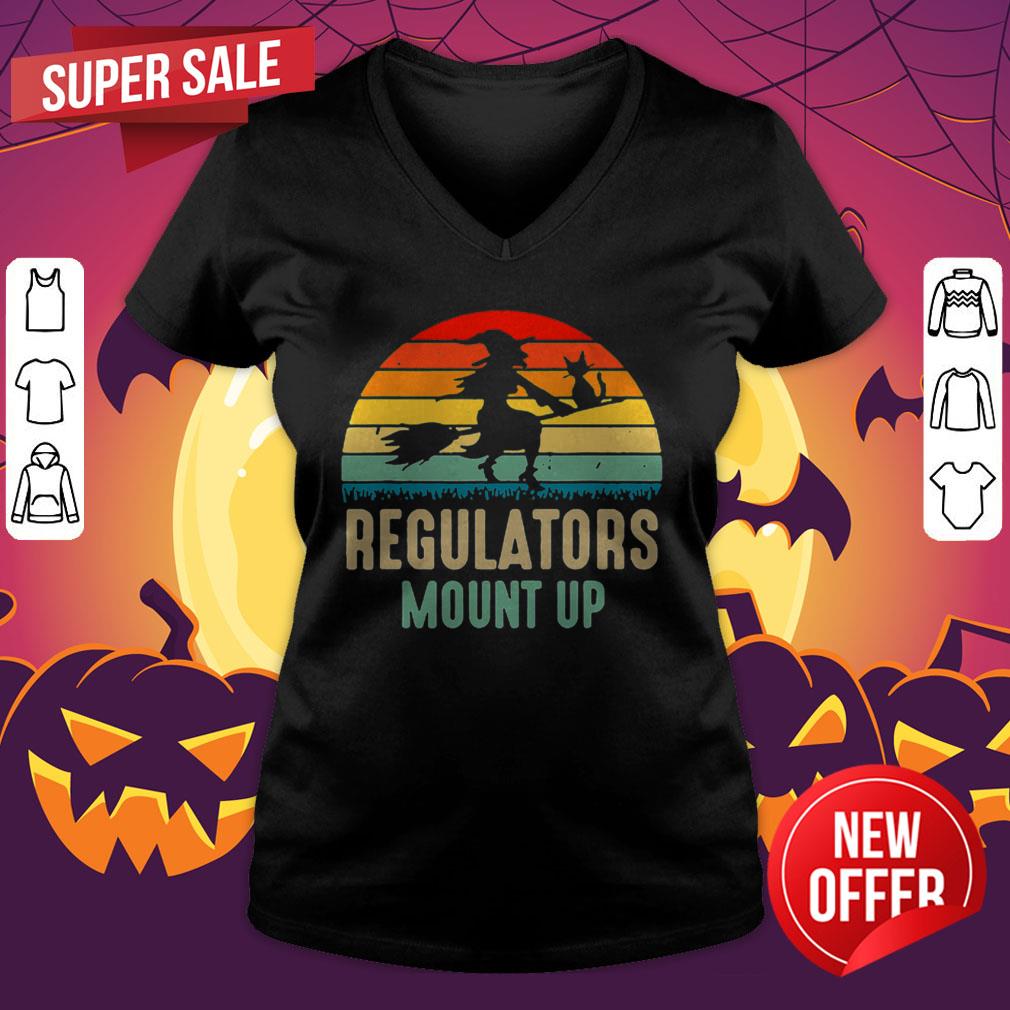 Regulators Mount Up Witches Halloween Costume Gift For Girl Shirt - Image 3
