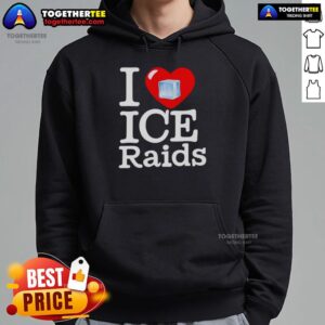 Alternative view of Official I Love Ice Raids T-Shirt