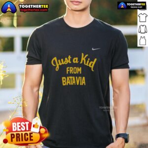 Official West Virginia Mountaineers Just A Kid From Batavia T-Shirt