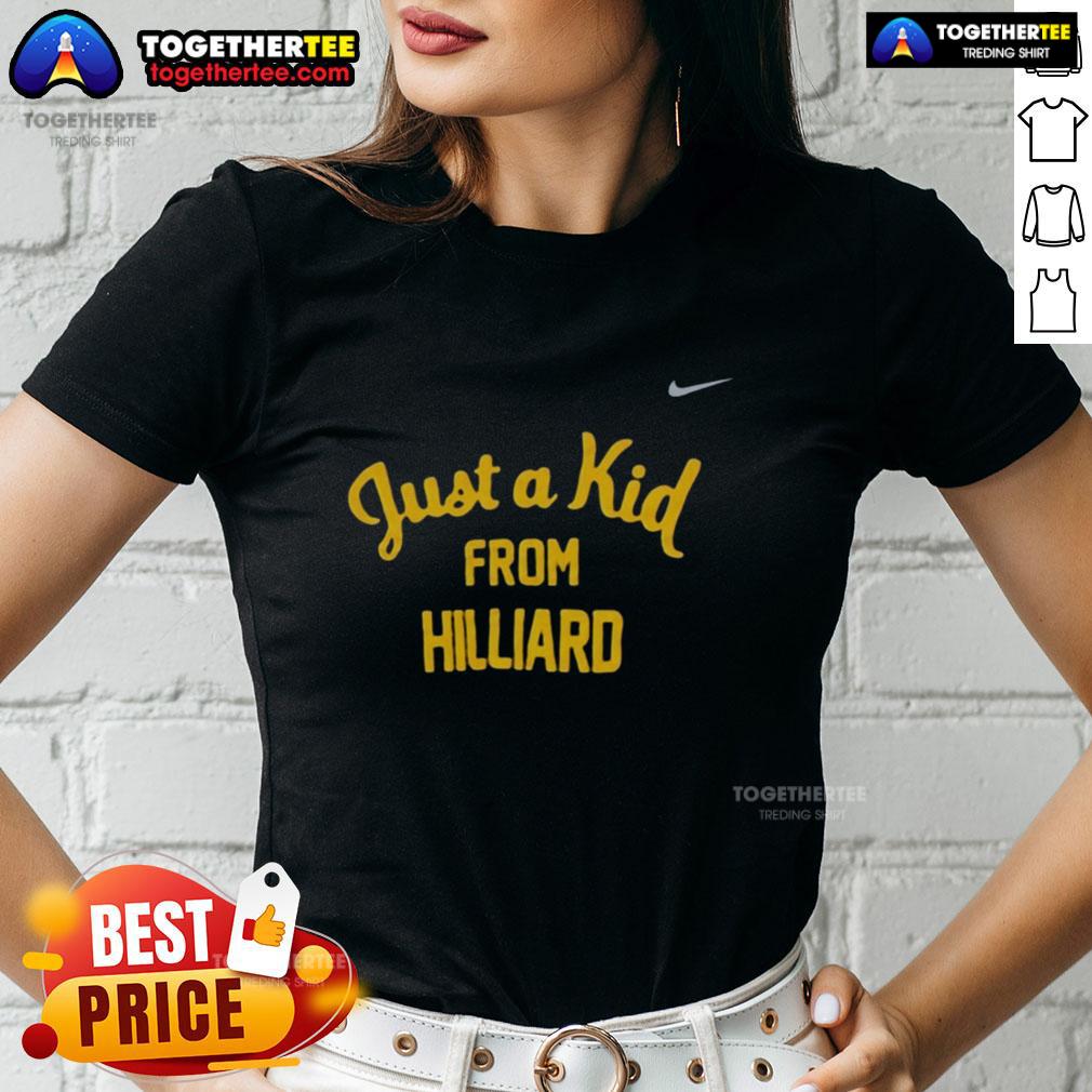 Official West Virginia Mountaineers Just A Kid From Hilliard T-Shirt - Image 3