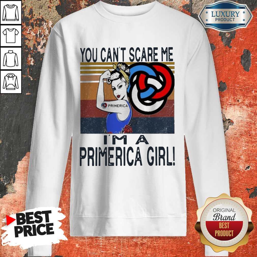 You Can'T Scare Me I'M A Primerica Girl Vintage Shirt - Image 4