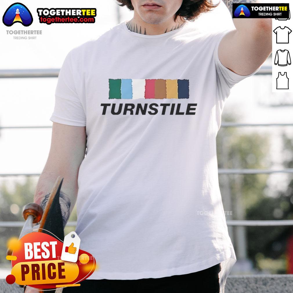 Good Turnstile Band Color Wall Sept 2025 T-Shirt