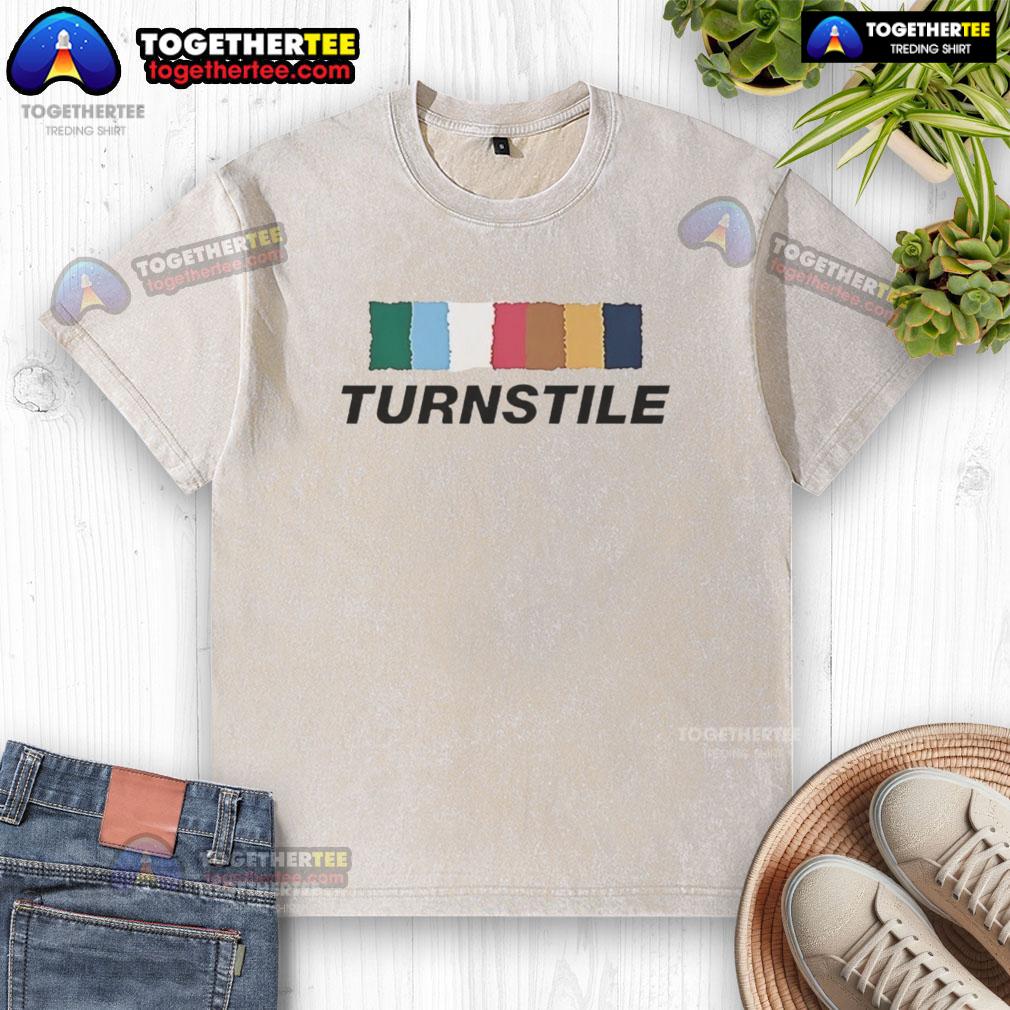 Good Turnstile Band Color Wall Sept 2025 T-Shirt - Image 6