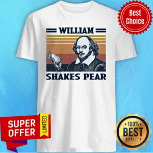 Awesome William Shakes Pear Vintage Shirt
