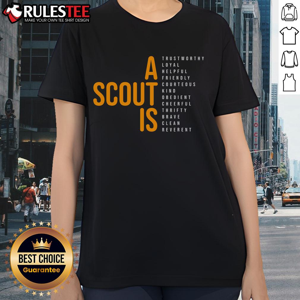 Awesome A Scout Is Trustworthy Loyal Helpful T-Shirt - Image 3