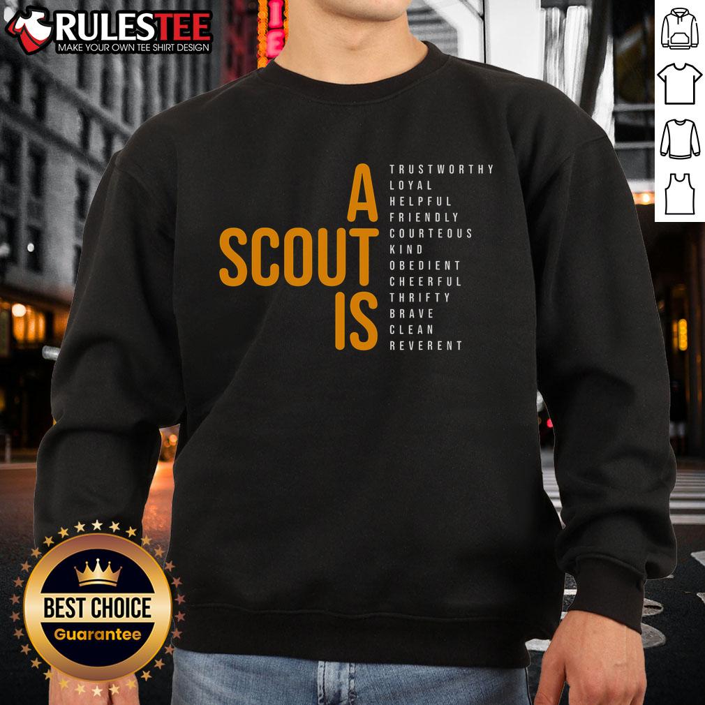 Awesome A Scout Is Trustworthy Loyal Helpful T-Shirt - Image 5