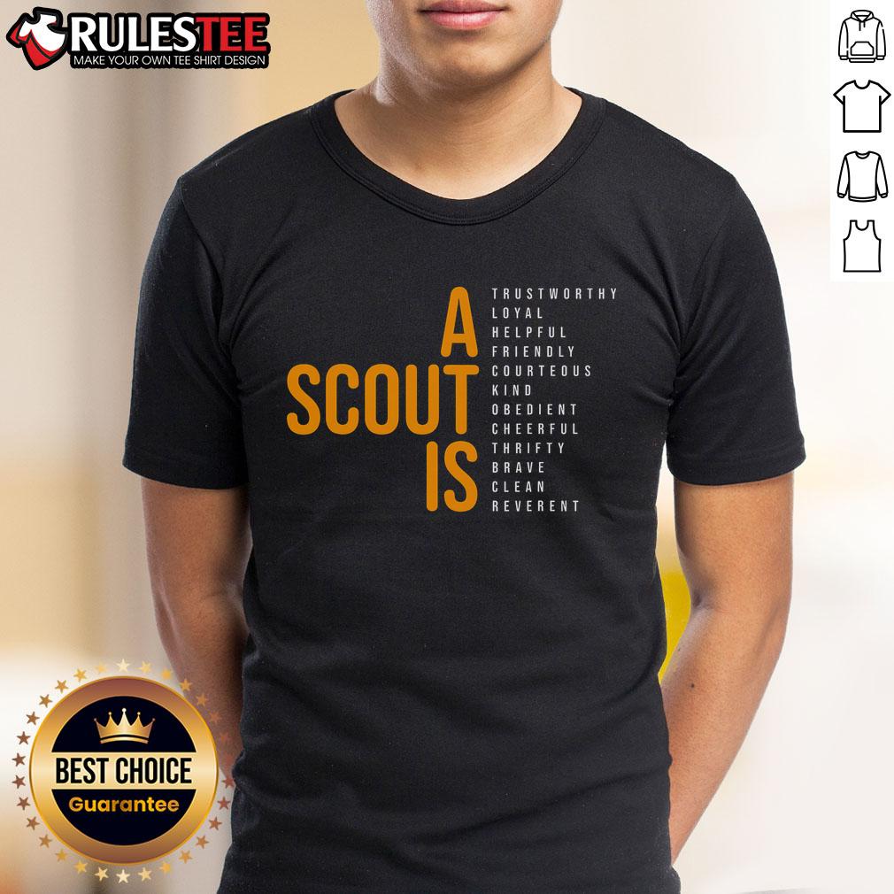 Awesome A Scout Is Trustworthy Loyal Helpful T-Shirt