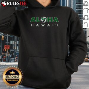 Alternative view of Awesome Aloha Hawaii Volleyball T-Shirt