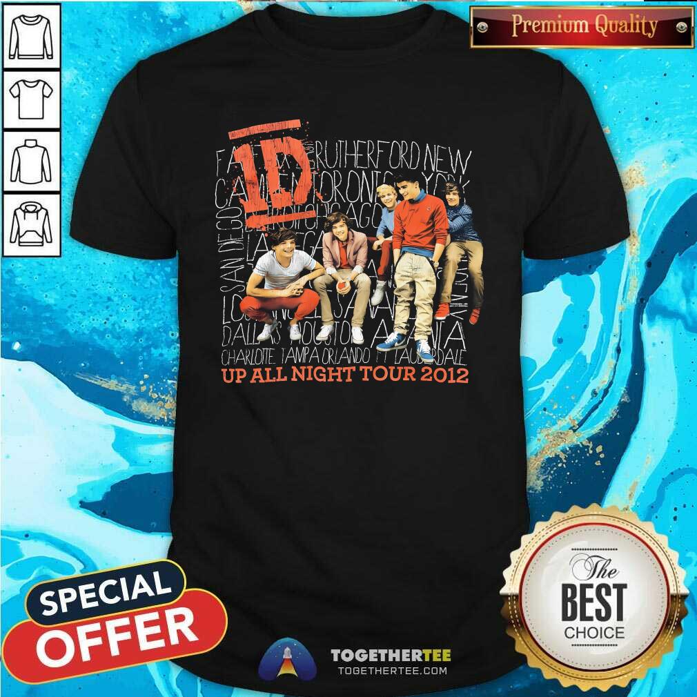 Nice One Direction Up All Night Tour 2012 T-Shirt - Image 4