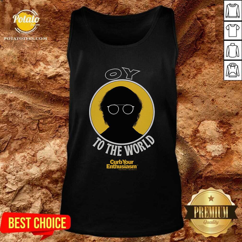 Curb Your Enthusiasm Oy To The World Holiday T-shirt - Image 3