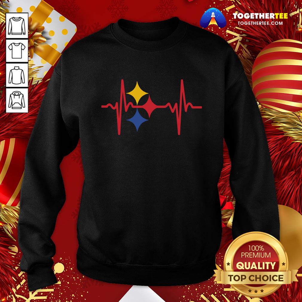 Official Heartbeat Steelers Shirt - Image 4