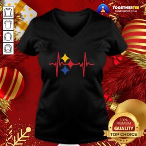 Alternative view of Official Heartbeat Steelers Shirt