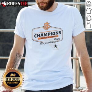Nice San Jose Giants California League 2025 T-Shirt
