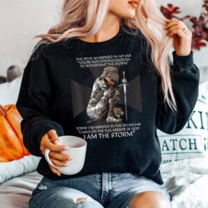 Alternative view of Christian Bible Verse Religious Cross Cute Faith Shirt